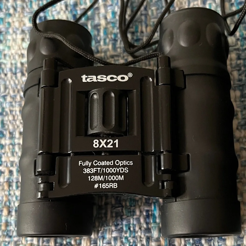 Black Binoculars with Case